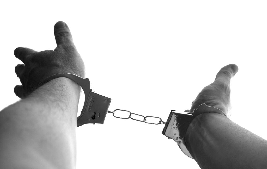 handcuffs, prisoner, crime, sin, unfree, caught, slave, slavery, offense, criminal, urge for freedom, revolution, freedom, torture, fetish, refugees, eroticism, shackles, sm, submissive